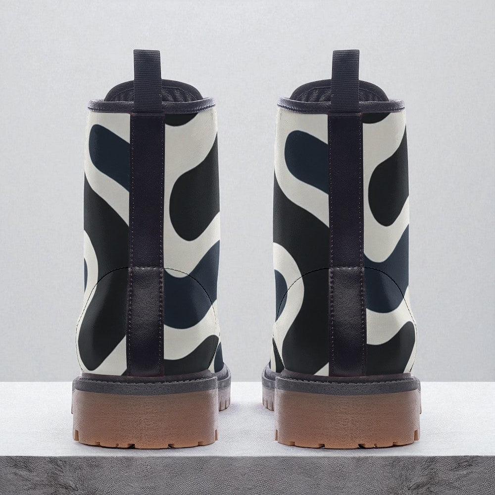 shouji boots – all-over print “abstract #13”