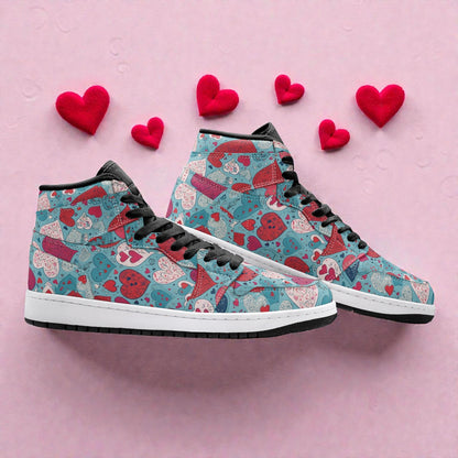 Unisex High Top Sneaker - Cupid´s Mess