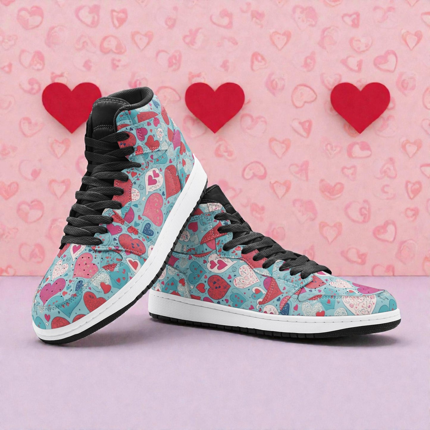 Unisex High Top Sneaker - Cupid´s Mess