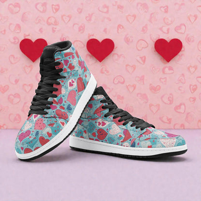 Unisex High Top Sneaker - Cupid´s Mess