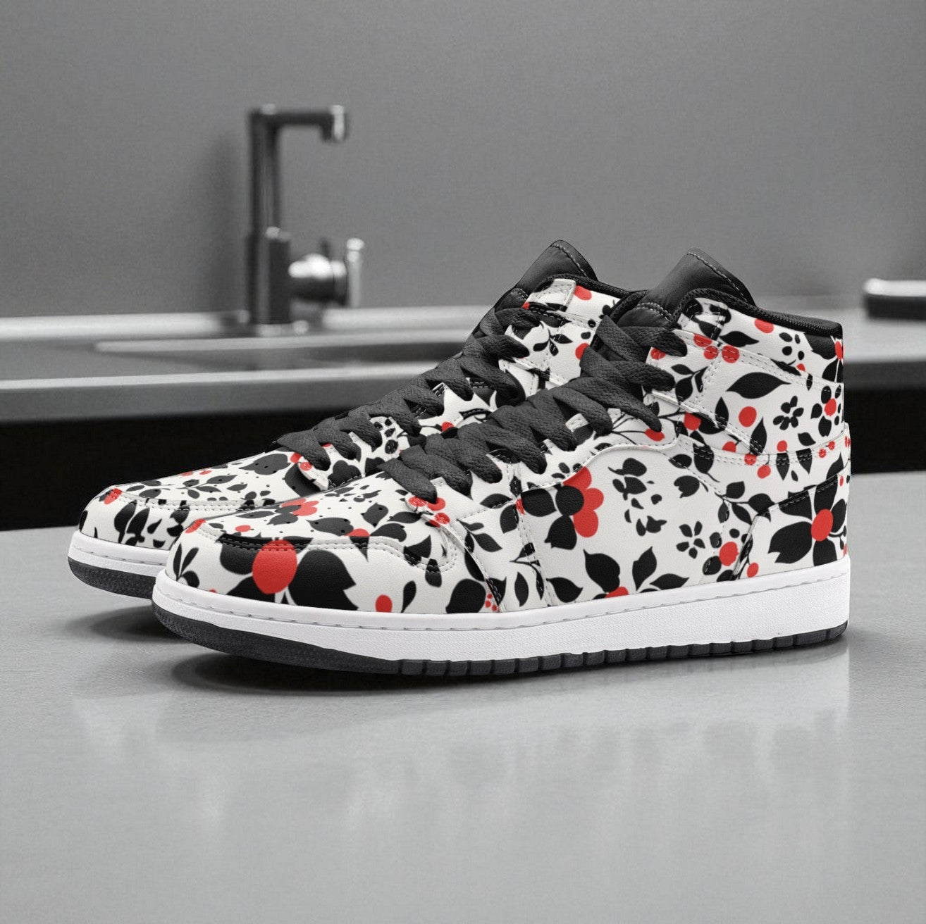 shouji Sneaker – "floral #52“