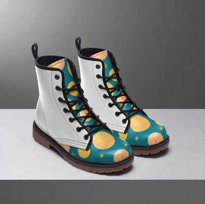 shouji Boots – tab print "floral #46"