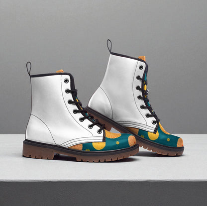 shouji Boots – tab print "floral #46"