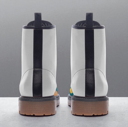 shouji Boots – tab print "floral #46"