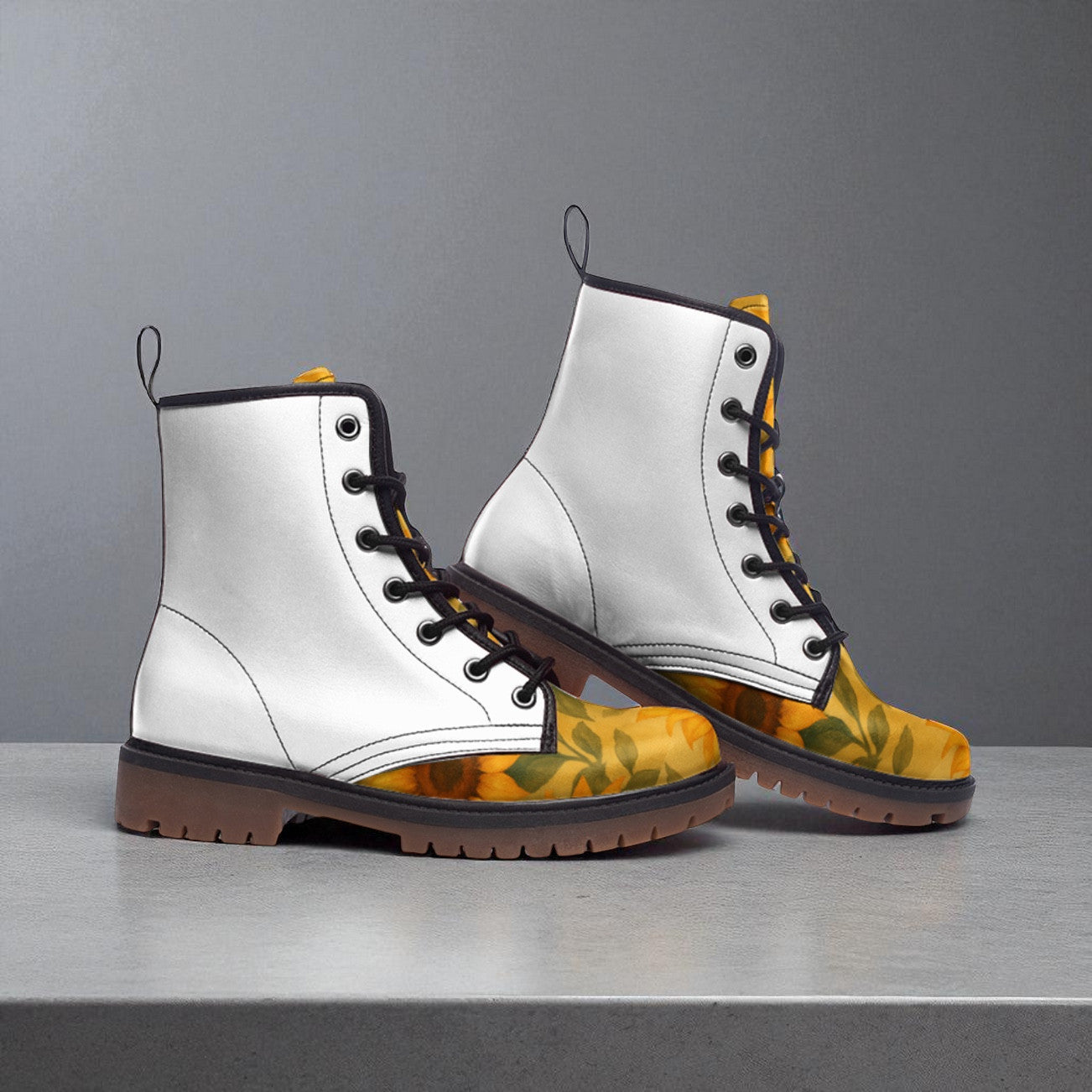 shouji Boots – Laschenprint "floral #02"