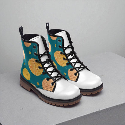 shouji Boots – side print "floral #42"