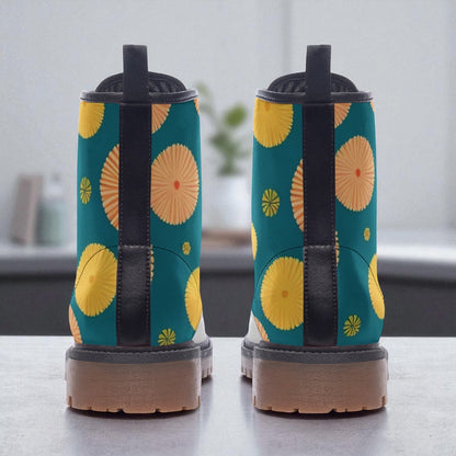 shouji Boots – side print "floral #42"