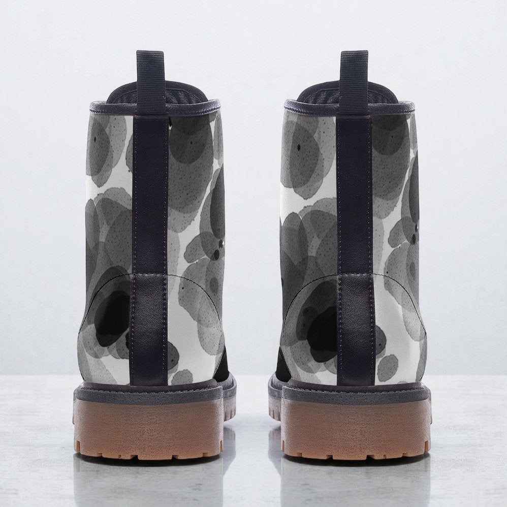 shouji Boots –  Alloverprint "abstrakt #26“