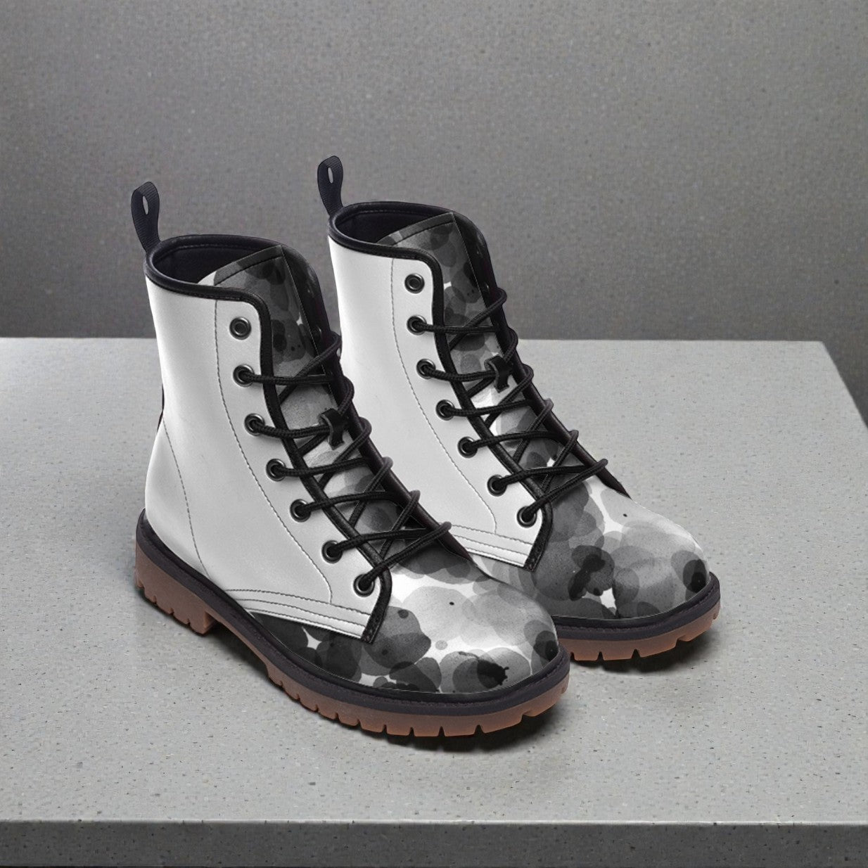 shouji Boots – Laschenprint "abstrakt #26“