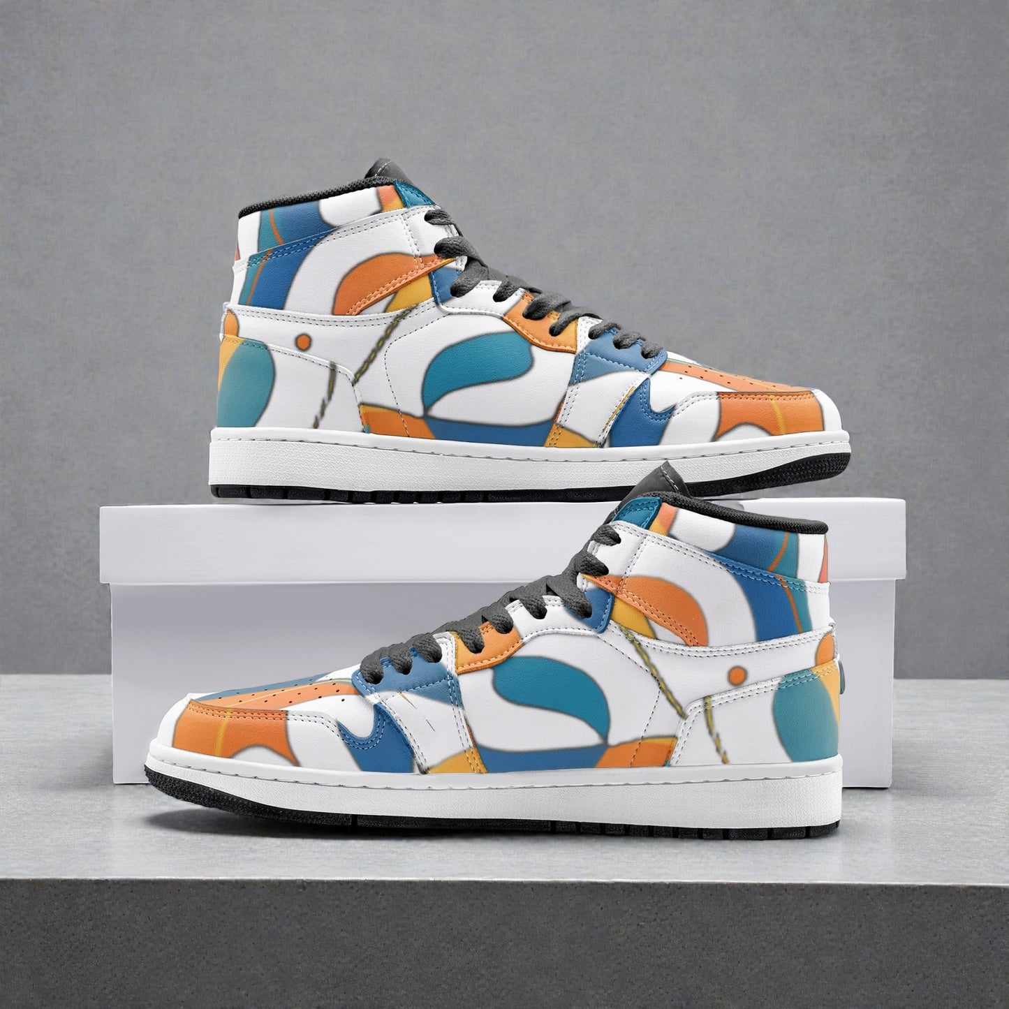 Unisex High Top Sneaker – Coast Drift