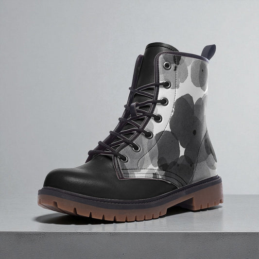 shouji Boots – Seitenprint „abstrakt #26“ (Black Edition)