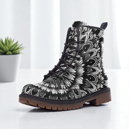 shouji Boots – Alloverprint "abstrakt #25“