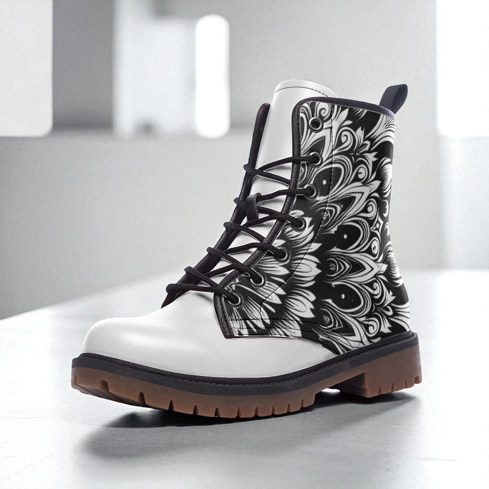 shouji Boots – Seitenprint "abstrakt #25“