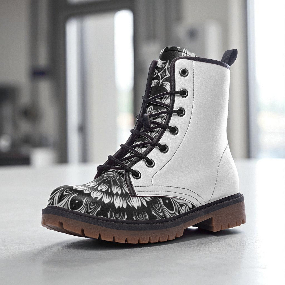 shouji Boots – Laschenprint "abstrakt #25“