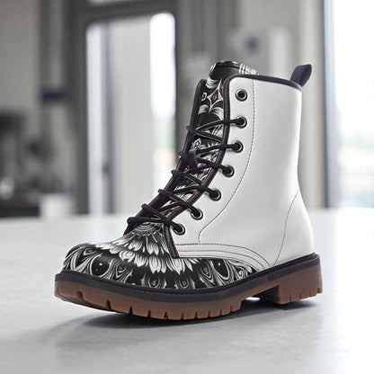 shouji Boots – Laschenprint "abstrakt #25“