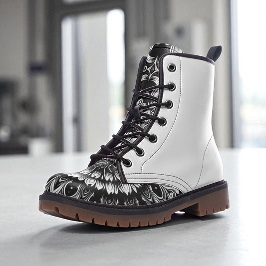 shouji Boots – Laschenprint "abstrakt #25“