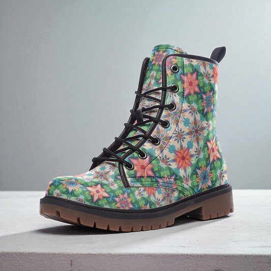 shouji Boots – Alloverprint "floral #03“