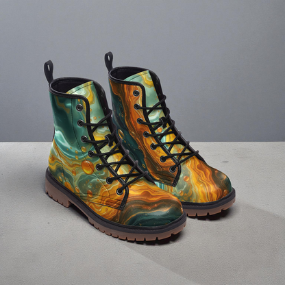 shouji Boots – Alloverprint "abstrakt #24“