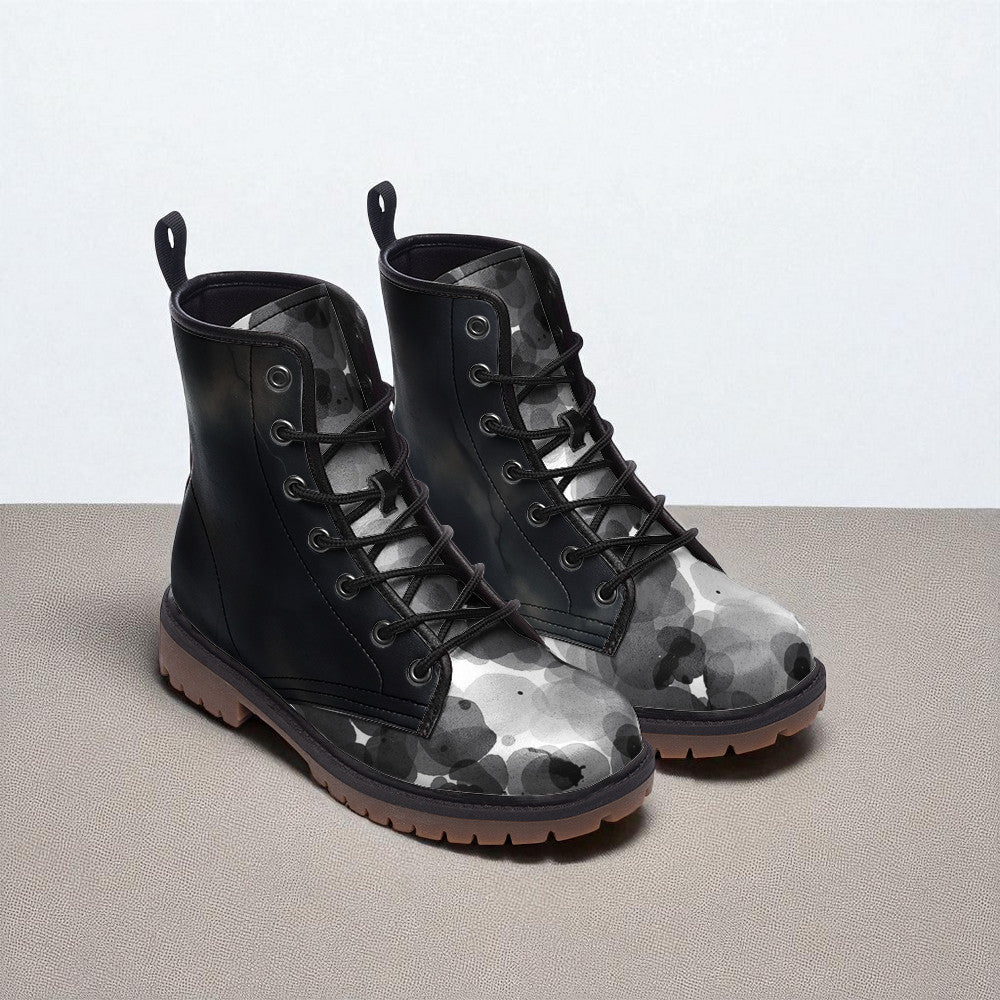 shouji Boots –  Laschenprint „abstrakt #26“ (Black Edition)