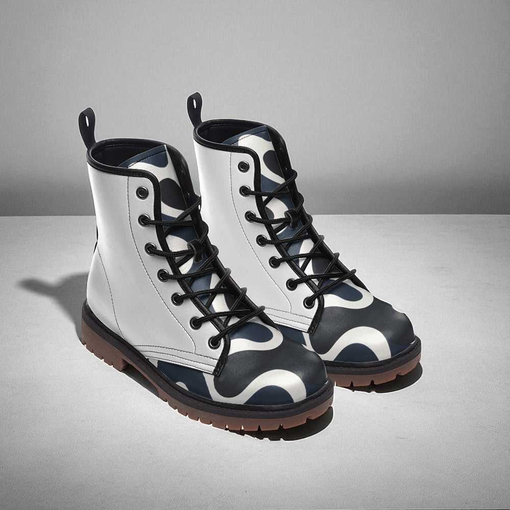 shouji Boots – Laschenprint "abstrakt #13“