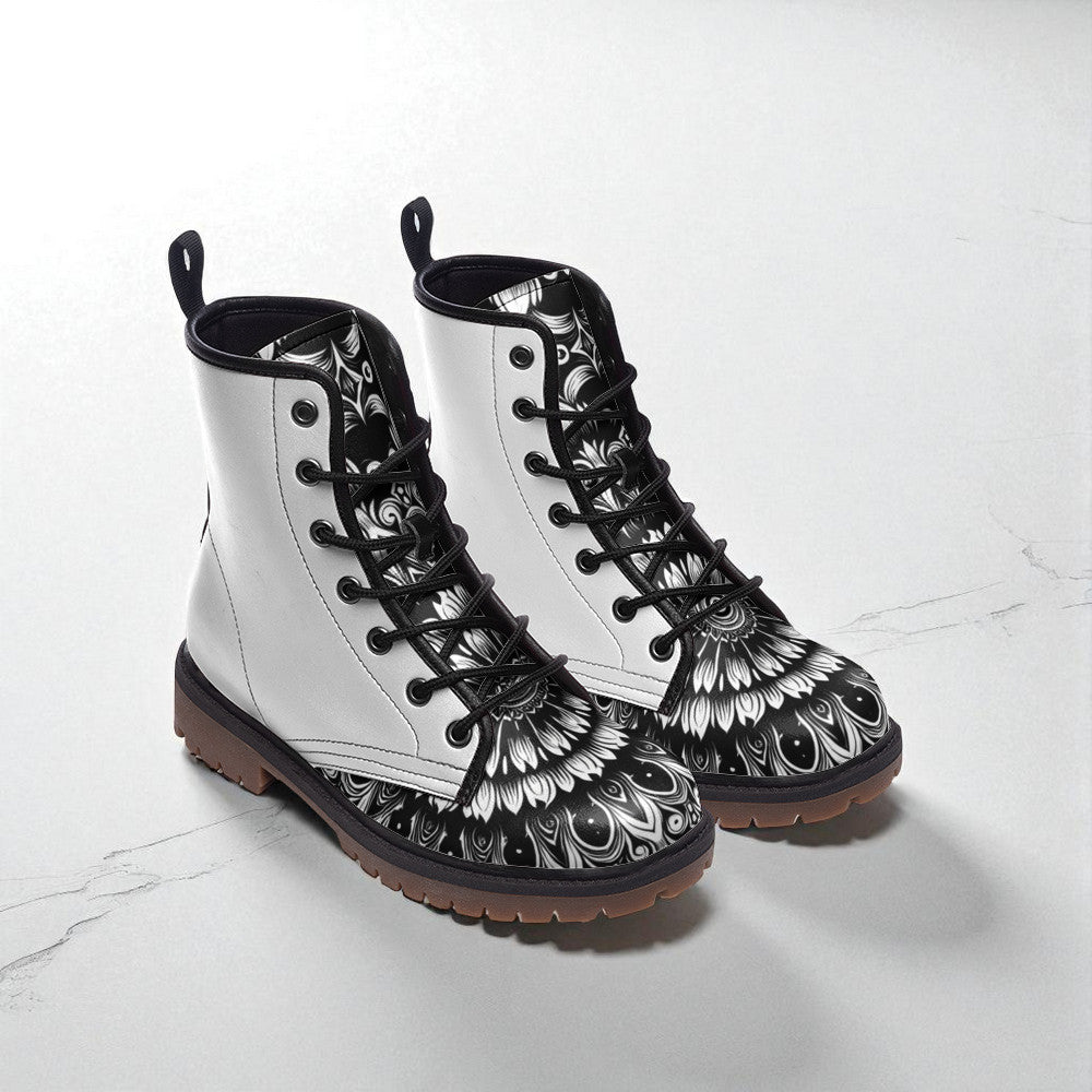 shouji Boots – Laschenprint "abstrakt #25“