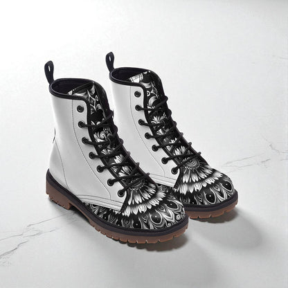 shouji Boots – Laschenprint "abstrakt #25“