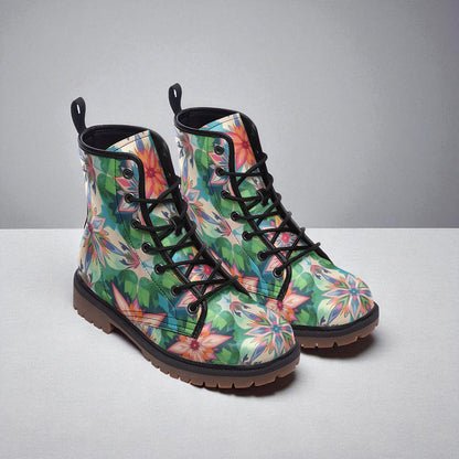 shouji Boots – Alloverprint "floral #03“
