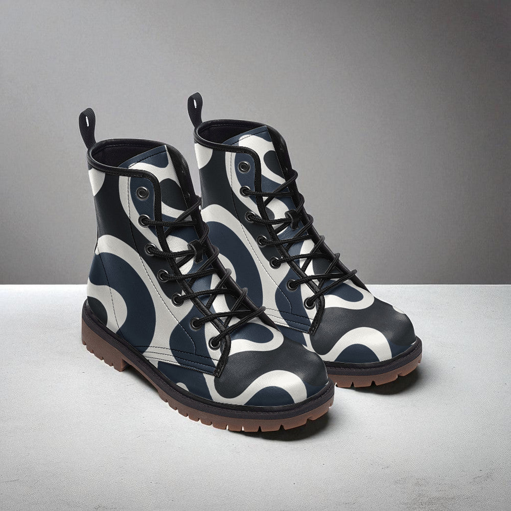 shouji Boots – Alloverprint "abstrakt #13“