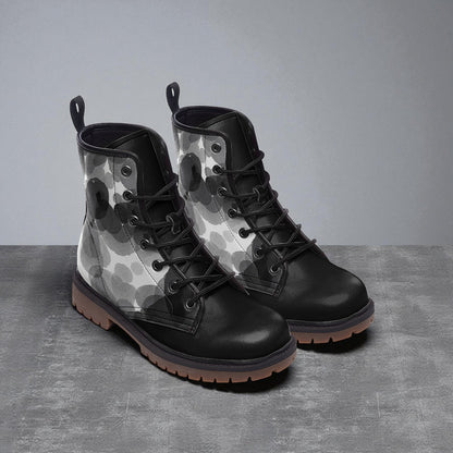 shouji Boots – Seitenprint „abstrakt #26“ (Black Edition)