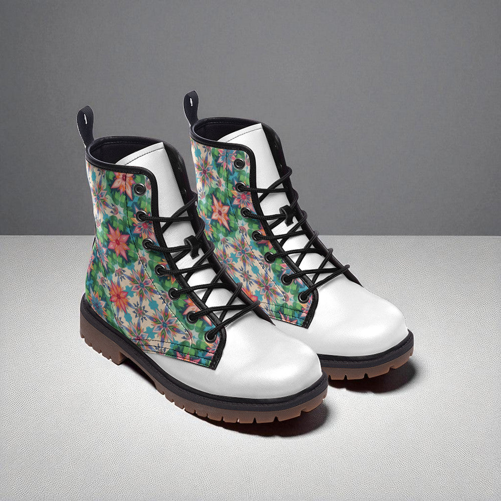 shouji Boots – Side print "floral #03"