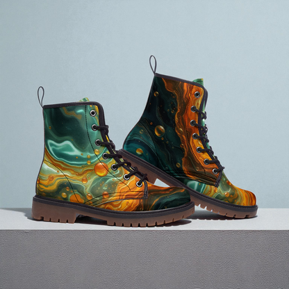 shouji Boots – Alloverprint "abstrakt #24“