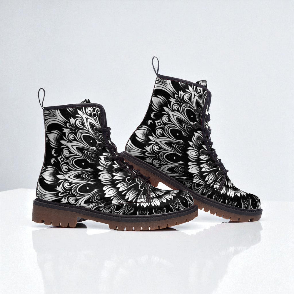 shouji Boots – Alloverprint "abstrakt #25“