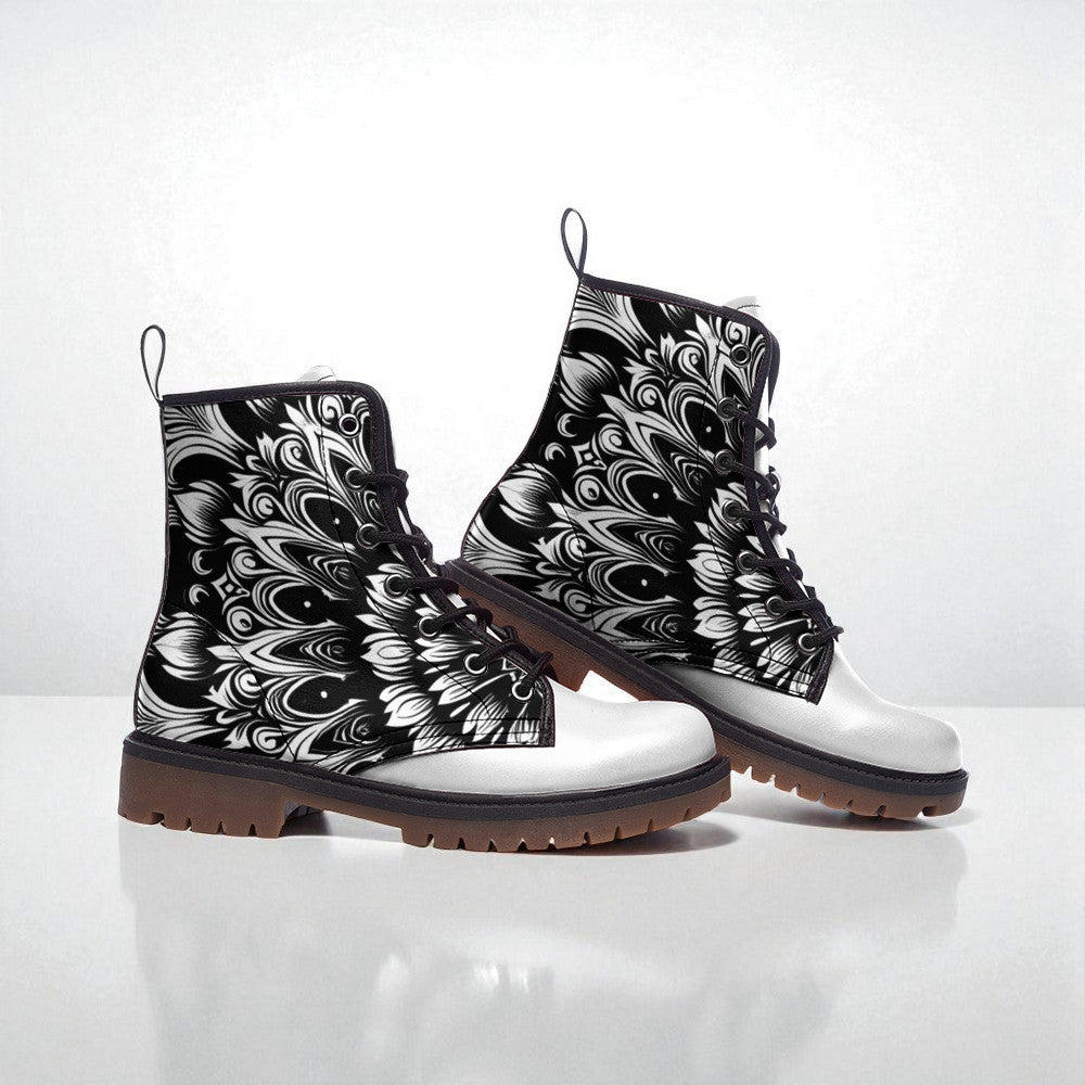 shouji Boots – Seitenprint "abstrakt #25“