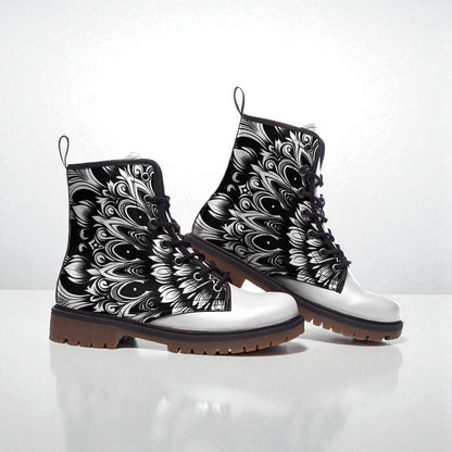 shouji Boots – Seitenprint "abstrakt #25“