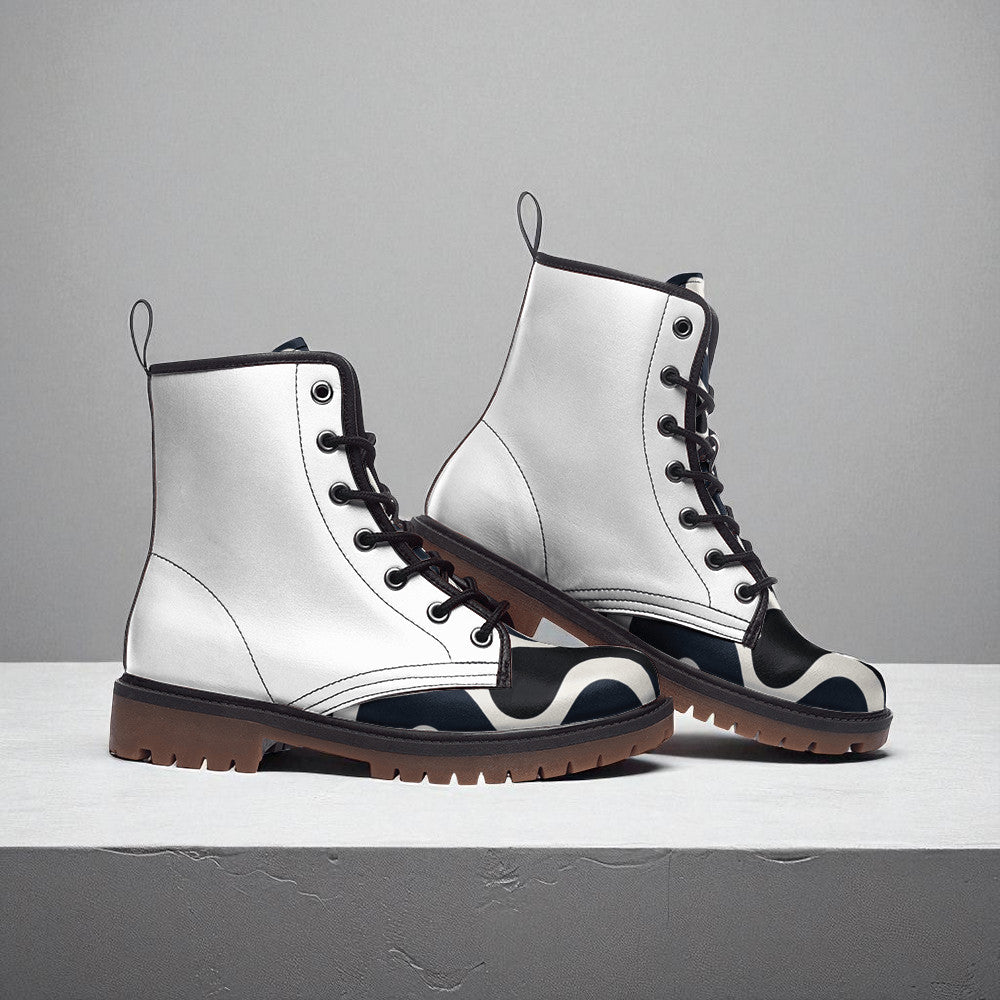 shouji Boots – Laschenprint "abstrakt #13“