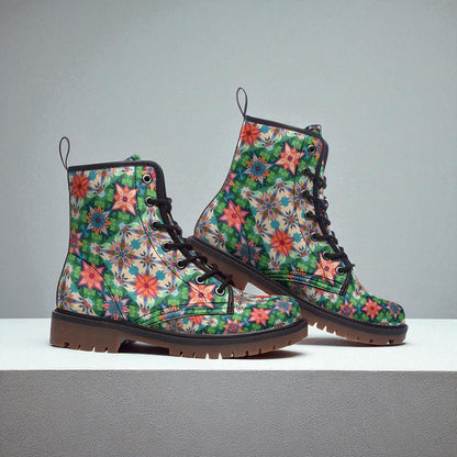shouji Boots – Alloverprint "floral #03“