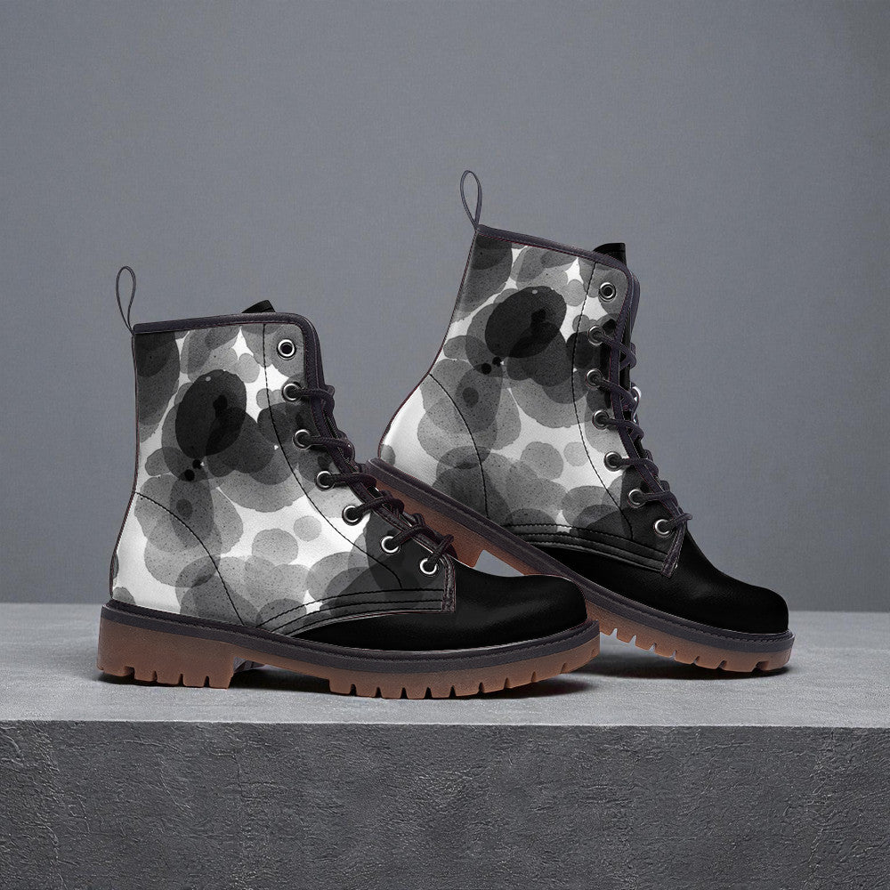 shouji Boots – Seitenprint „abstrakt #26“ (Black Edition)