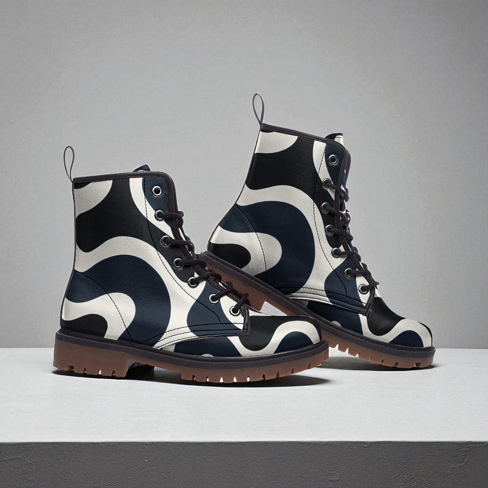 shouji Boots – Alloverprint "abstrakt #13“