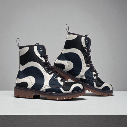 shouji Boots – Alloverprint "abstrakt #13“