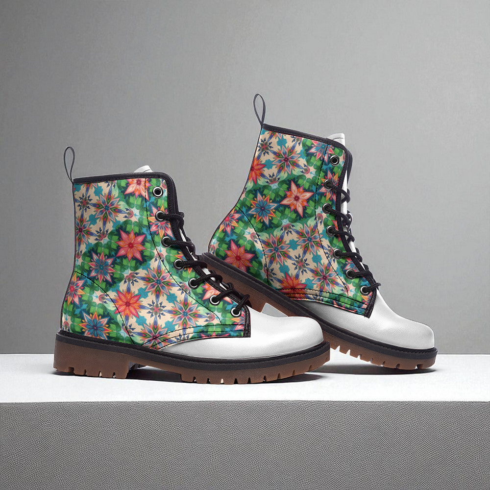 shouji Boots – Side print "floral #03"