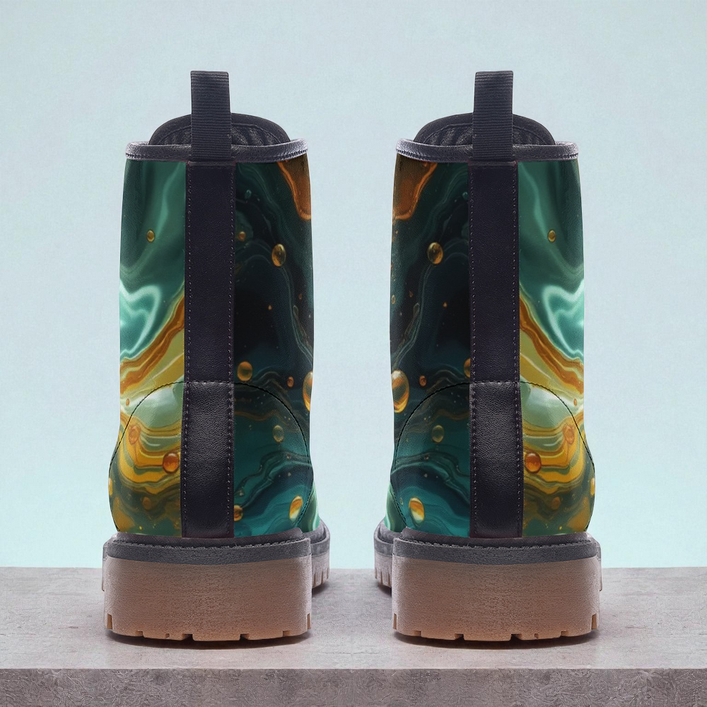 shouji Boots – Alloverprint "abstrakt #24“