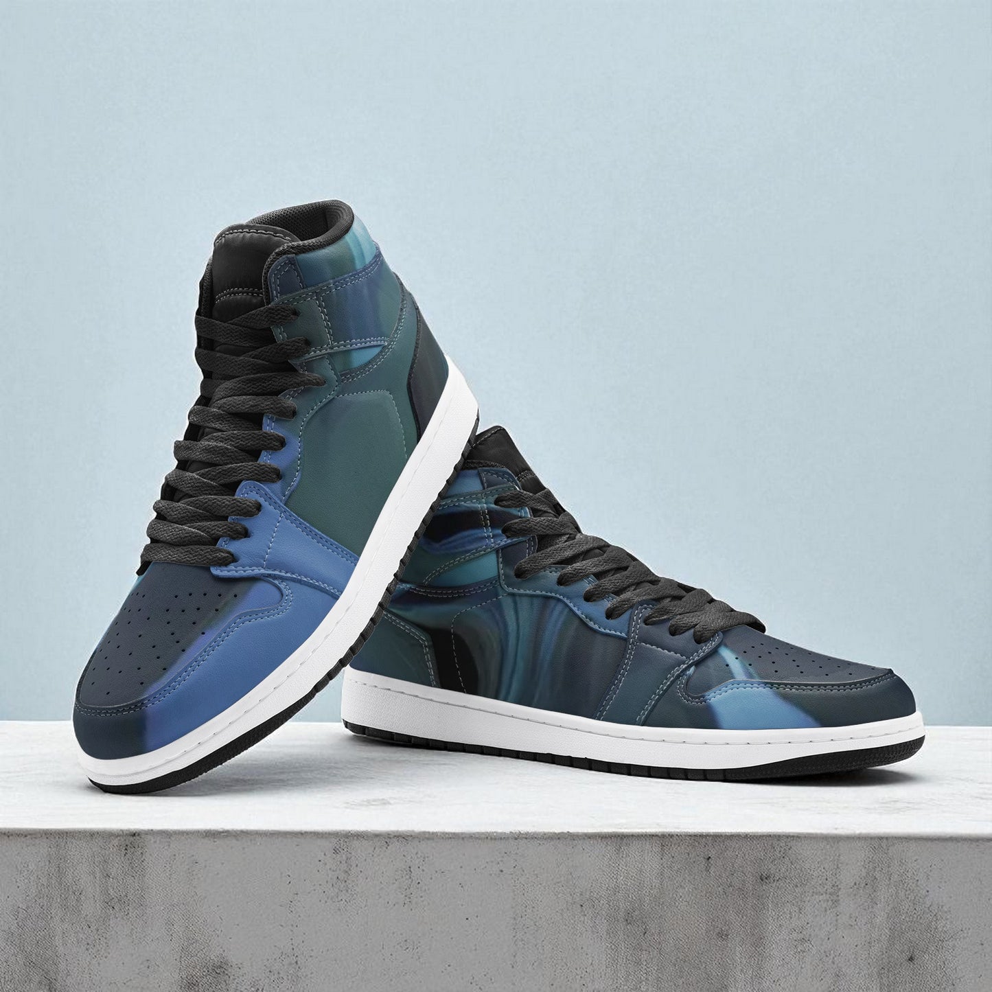 shouji Sneaker – "abstrakt #02“ (Blue Edition)