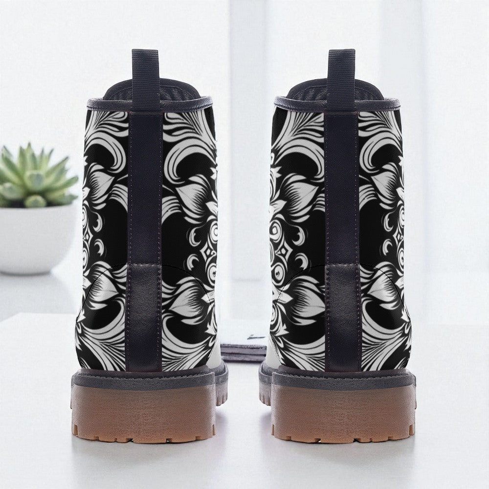 shouji Boots – Alloverprint "abstrakt #25“