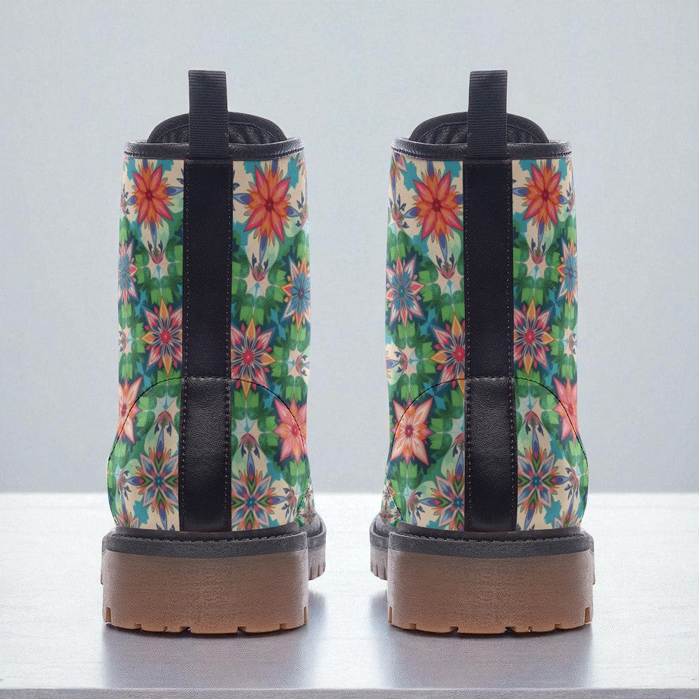 shouji Boots – Alloverprint "floral #03“