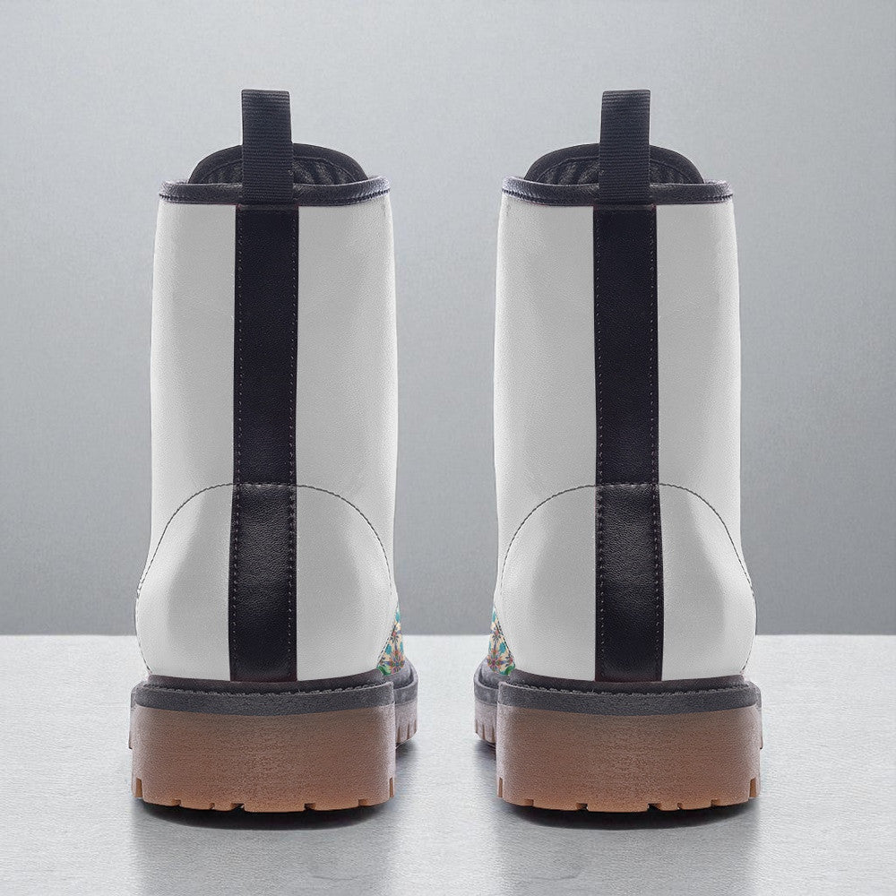 shouji Boots – Laschenprint "floral #03“