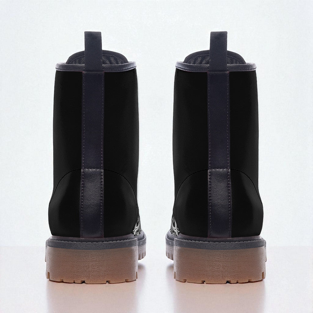 shouji Boots – Laschenprint „abstrakt #25“ (Black Edition)