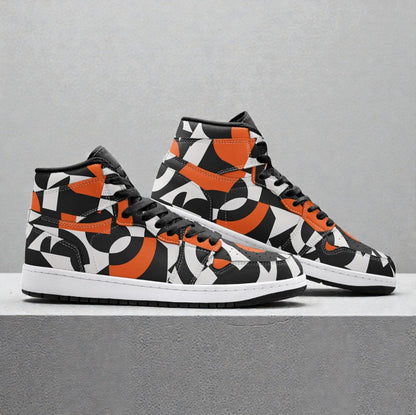Unisex High Top Sneaker  – Graphic Balance