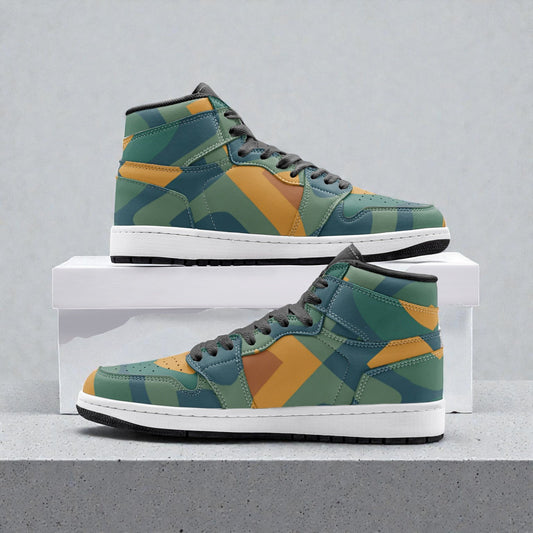 Baskets montantes unisexes – Jungle Flow