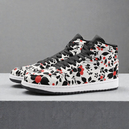 Unisex High Top Sneaker – Red Ink Riot